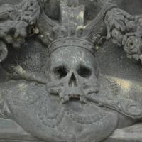Charles Bridge skull